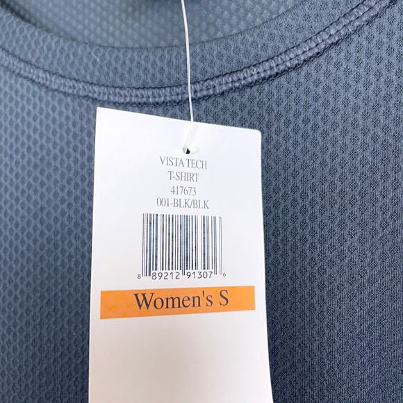 SPYDER Mesh Tech Tank Top Black Activewear Performance Stretch Womens Small - Picture 3 of 7